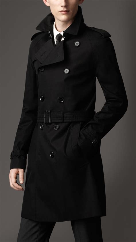 burberry black trench coat men|burberry trench coat men price.